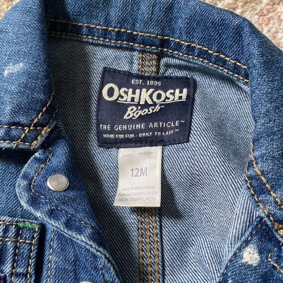 Vintage-Style Denim Chore Jacket - Picture 4 of 4